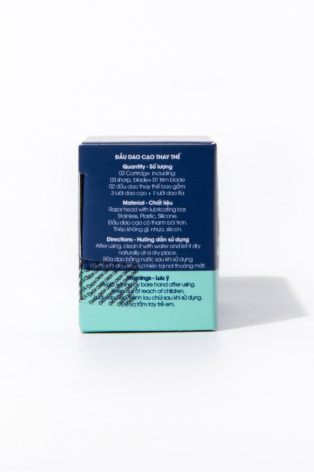 Bộ 2 Lưỡi dao cạo râu CM24 3 Lưỡi - undefined