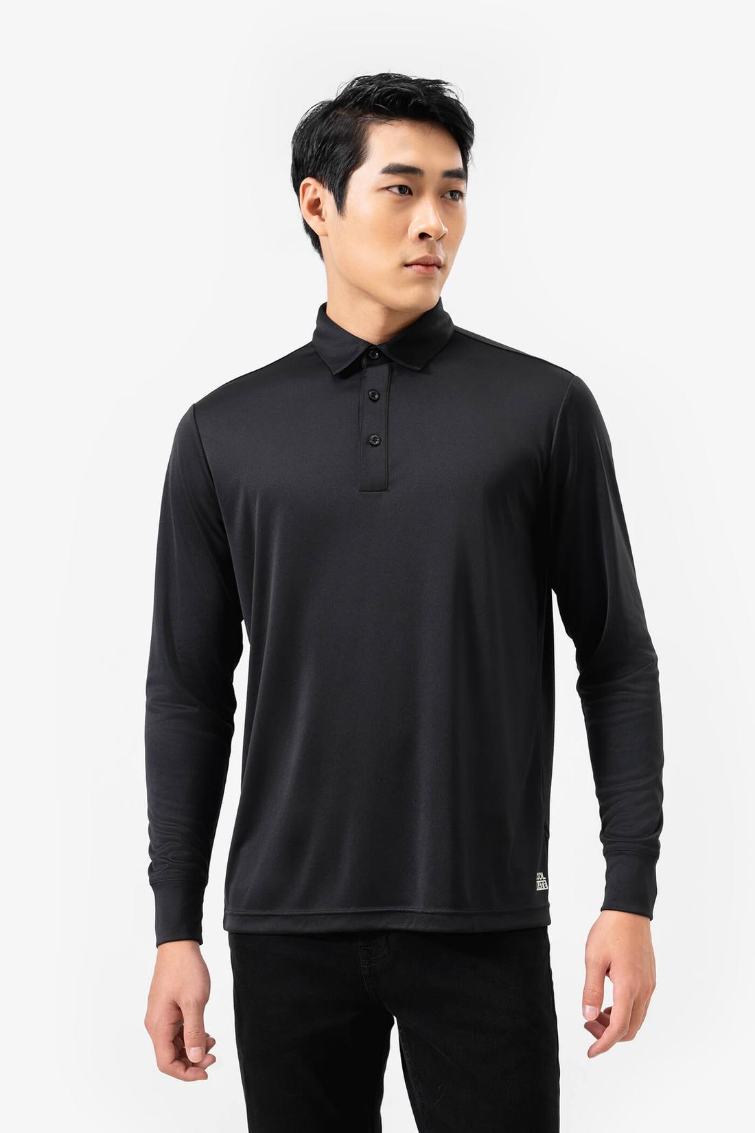 Áo Polo Nam Dài Tay Thể Thao Essentials - undefined