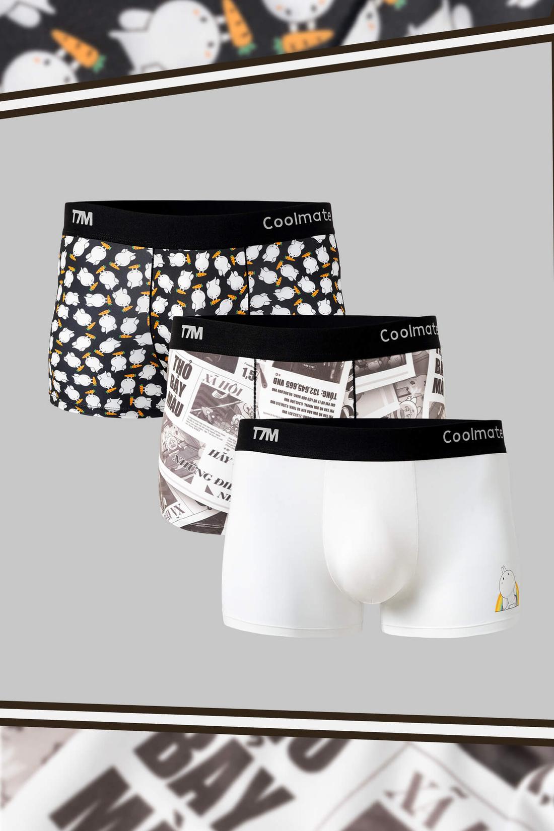 Combo 3 Trunk Excool Thỏ 7 Màu - undefined