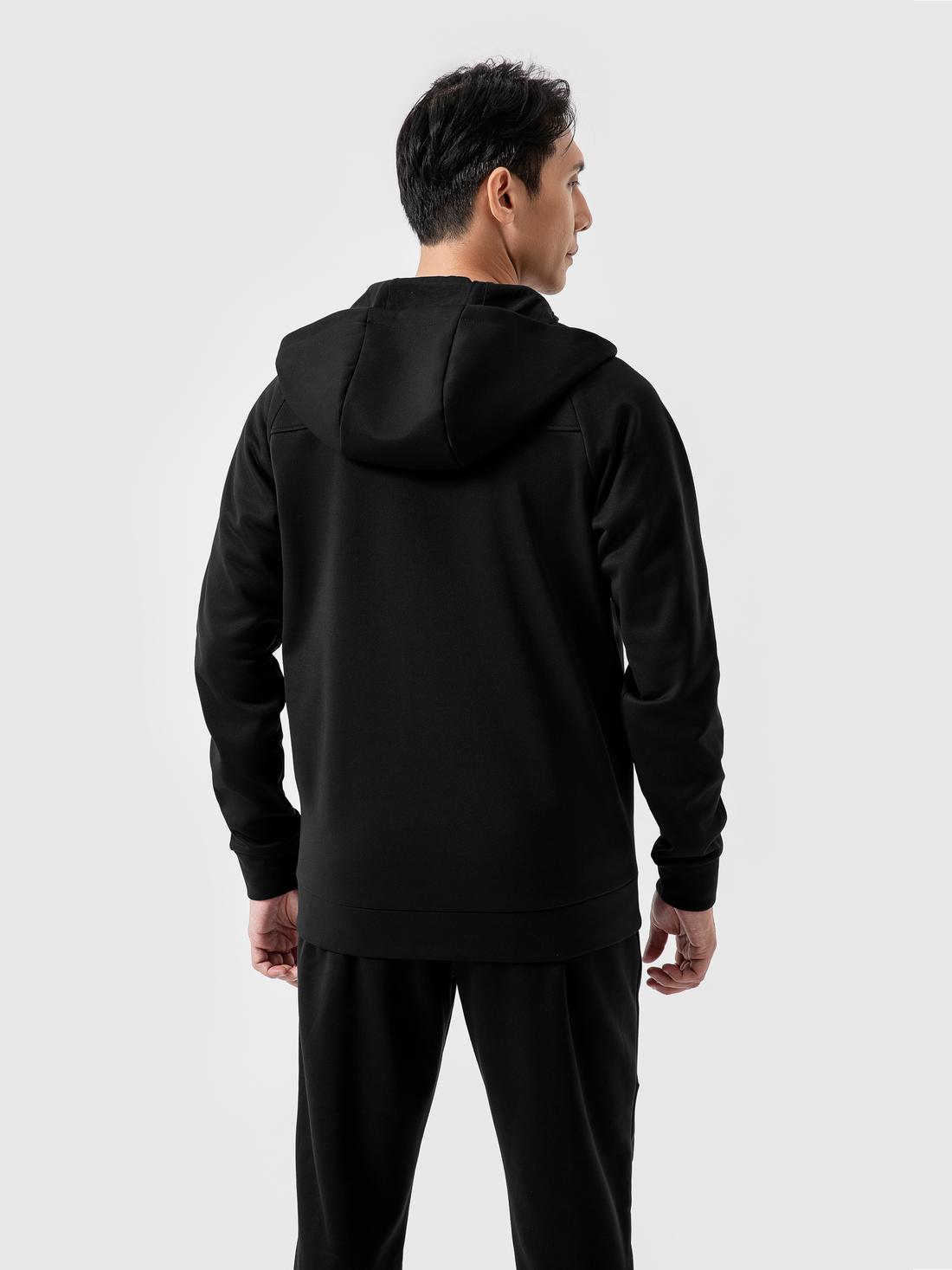 Áo khoác thể thao Fleece Track Jacket Premium có mũ - undefined