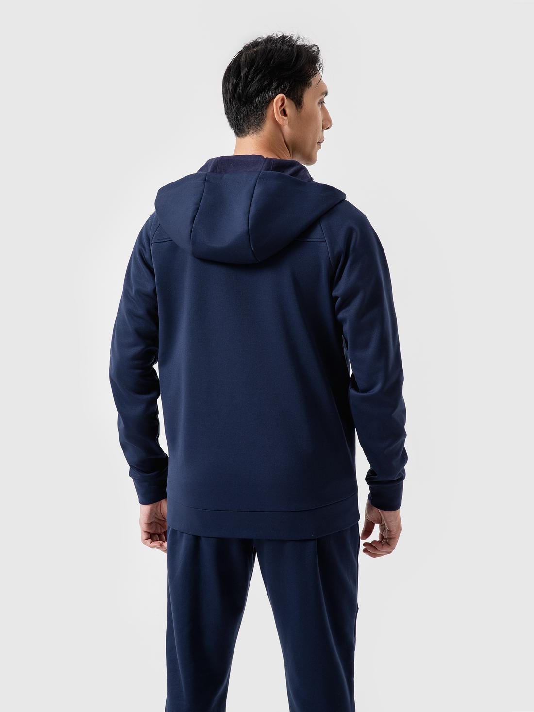 Áo khoác thể thao Fleece Track Jacket Premium có mũ - undefined