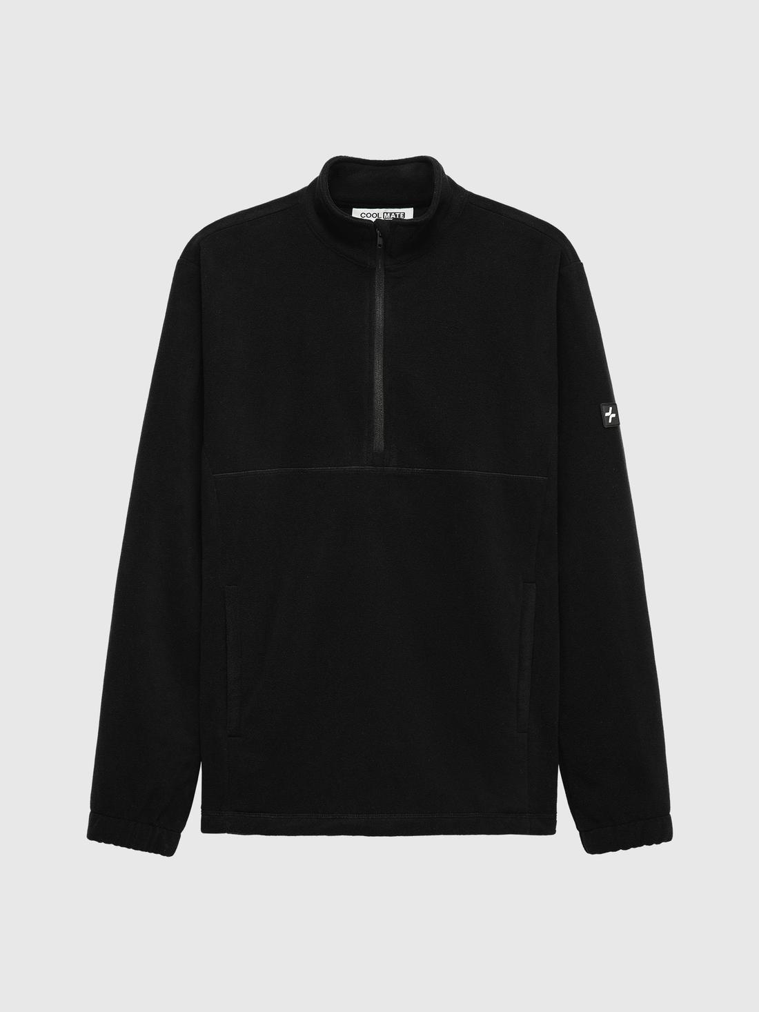 Áo khoác nỉ giả lông Half Fleece - undefined