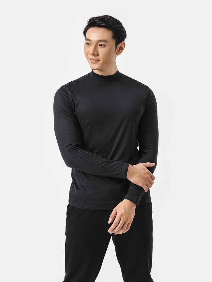 Áo giữ nhiệt Essential Brush Poly cổ trung - undefined
