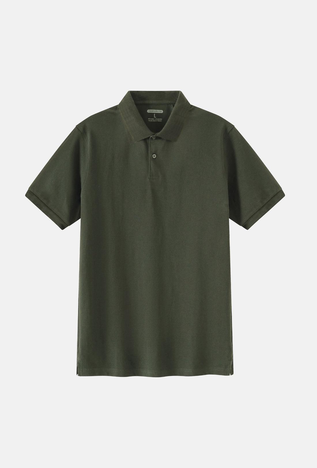 Áo Polo Nam Pique Cotton USA  - undefined