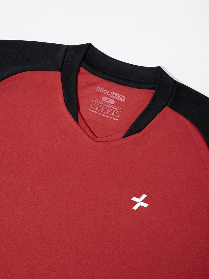 Áo thun Nam Thể thao Phối bo cổ  - undefined