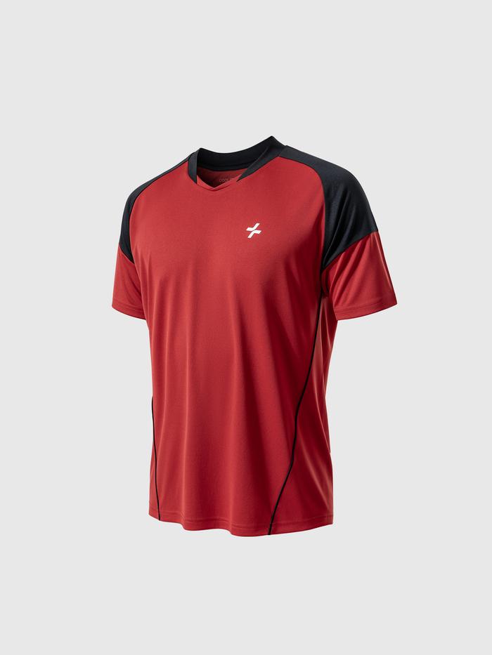 Áo thun Nam Thể thao Phối bo cổ  - undefined