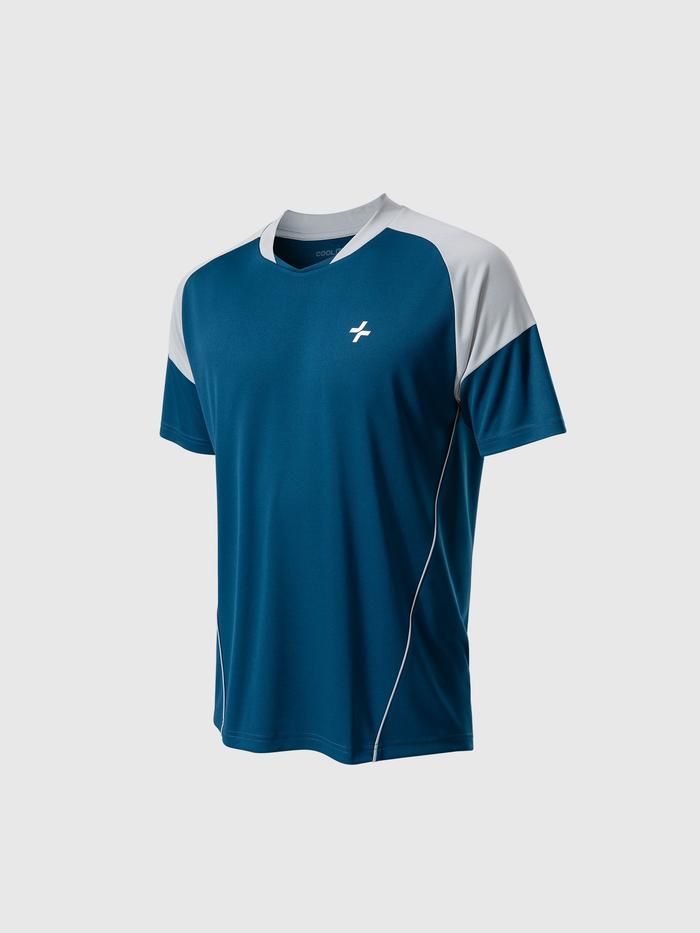 Áo thun Nam Thể thao Phối bo cổ - undefined