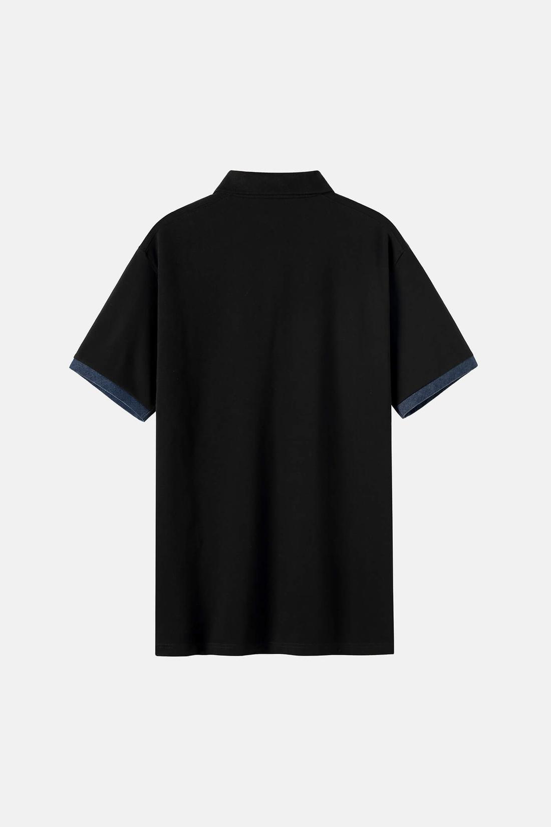 Áo Polo Nam phối Jeans - undefined