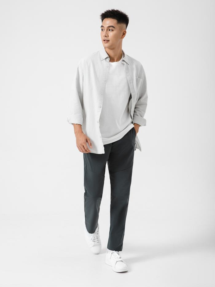 Quần dài nam Woven Excool siêu nhẹ - undefined