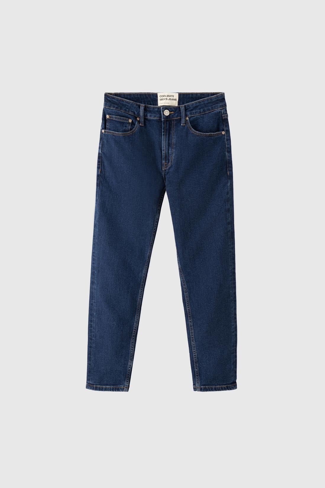 Quần Jeans Nam Basics dáng Slim fit - undefined