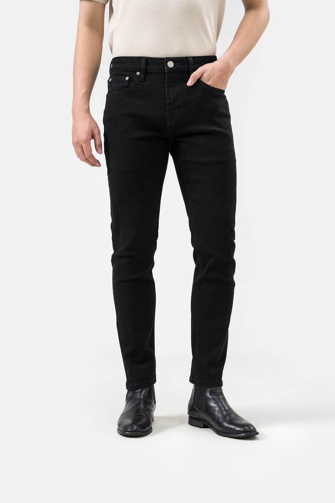 Quần Jeans Nam Basics dáng Slim fit - undefined