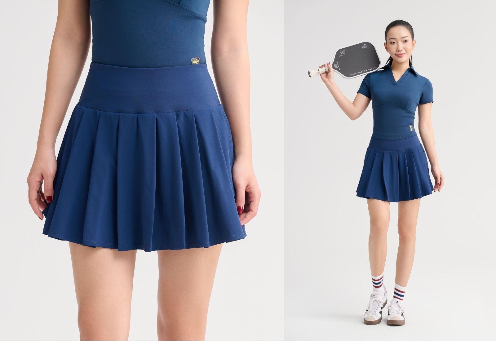 Váy xếp ly Aline Pickleball Essentials