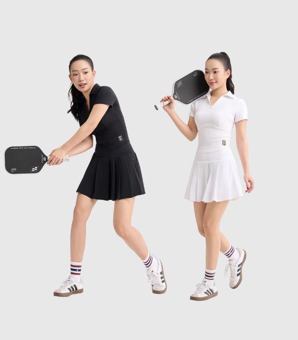 Tập luyện pickleball, tennis và mặc thường ngày