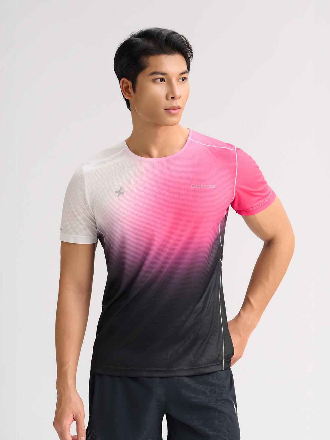 Áo thun chạy bộ nam Ventra Gradient - undefined