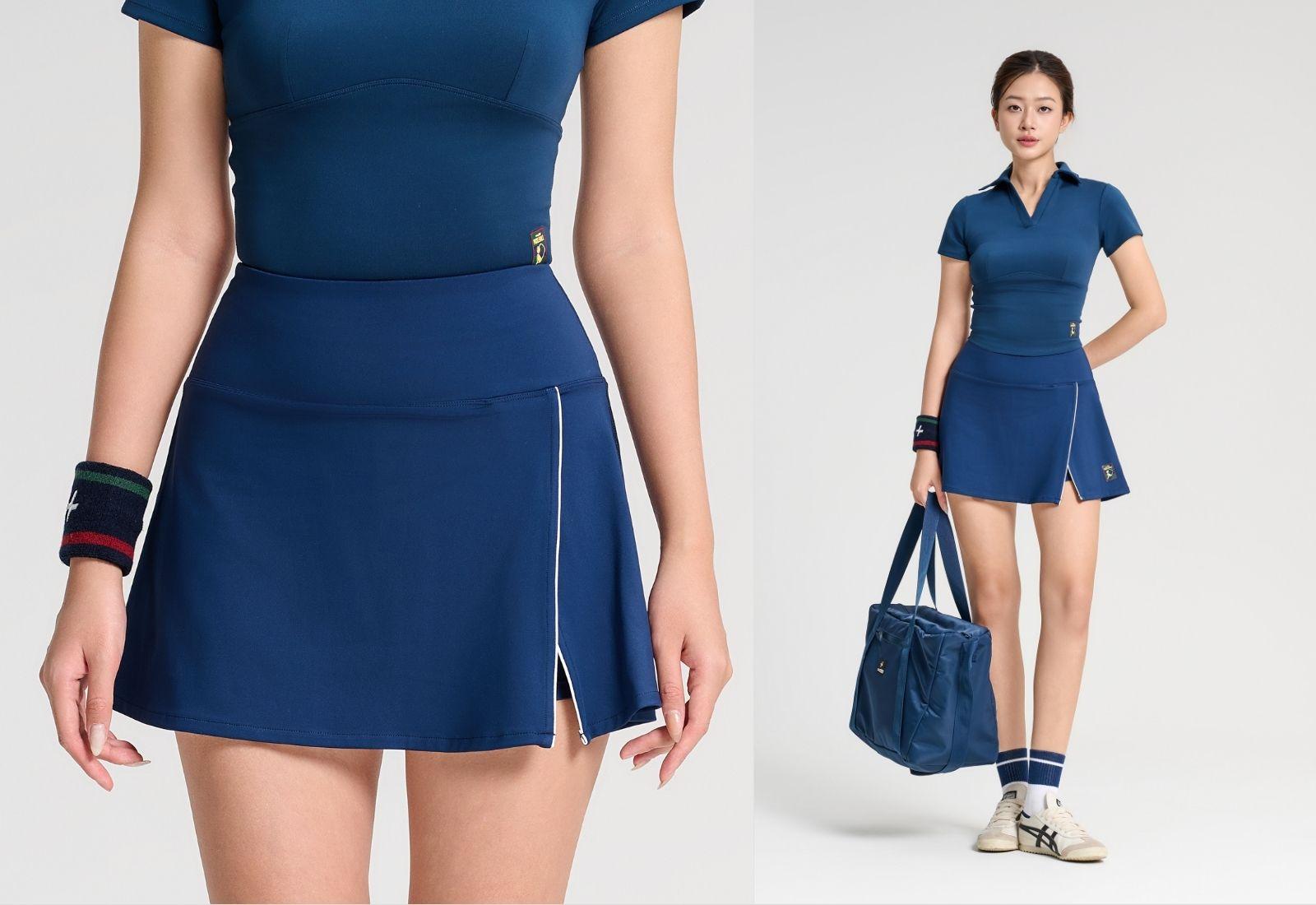 Váy thun Knit Aline Pickleball Driveshot Essentials