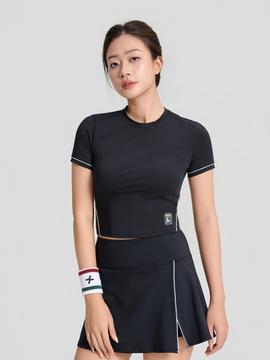 Áo croptop Pickleball Drive Mesh Essentials - undefined