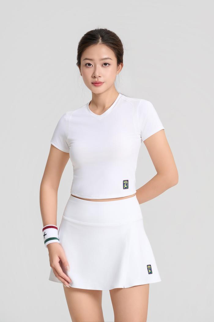 Áo Croptop Pickleball Volley Essentials - undefined