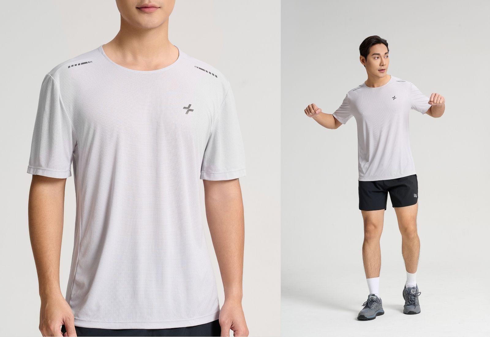 Áo thun chạy bộ nam Essentials