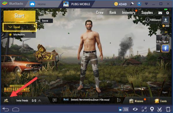 Giao diện PUBG