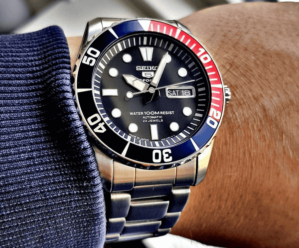 Một chiếc đồng hồ lặn Seiko