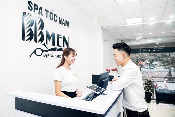 Tiệm cắt tóc nam gần đây BBMen được khá nhiều bạn trẻ yêu thích
