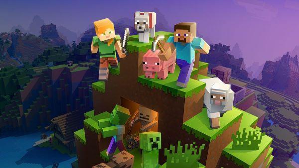Hình ảnh thế giới trong Minecraft