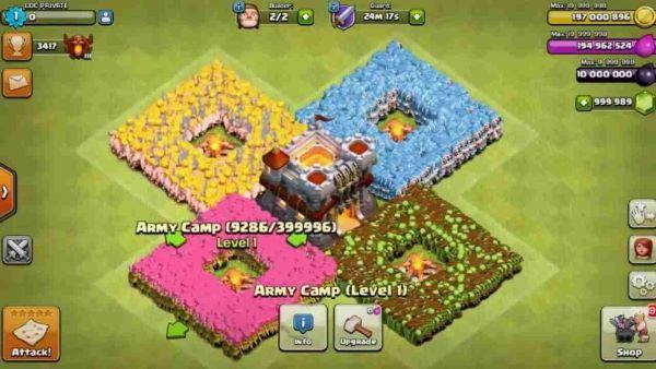 Xây dựng quân đội hùng mạnh và bảo vệ đế chế trong Clash of Clans