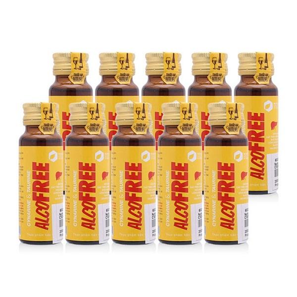 Nước giải rượu Alcofree là loại thức uống được sản xuất và phân phối tại Việt Nam