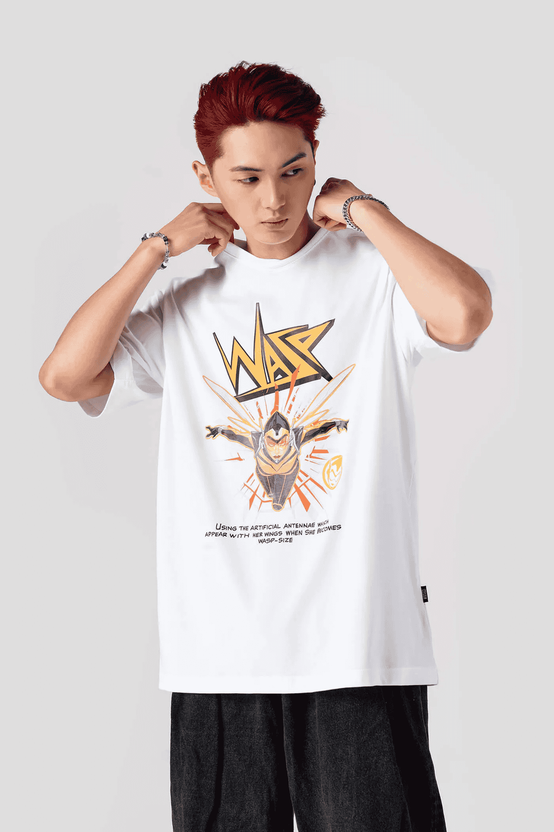 Áo thun Marvel Oversize The Wasp Graphic - undefined