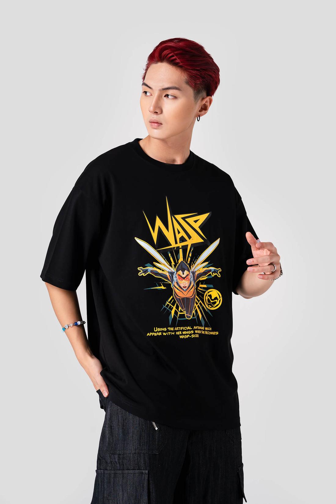 Áo thun Marvel Oversize The Wasp Graphic - undefined