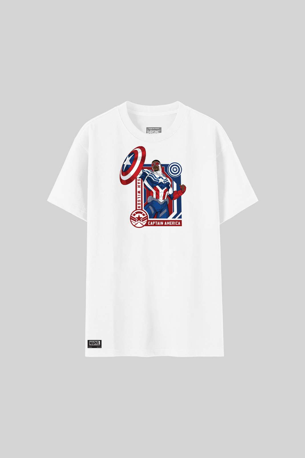 Áo thun Relaxed Fit 84RISING Marvel Captain America - Sam Wilson - undefined