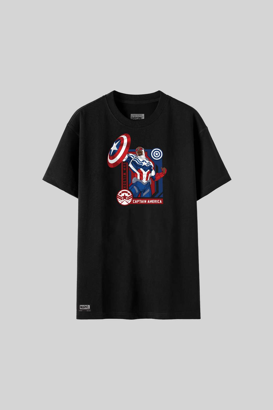 Áo thun Relaxed Fit 84RISING Marvel Captain America - Sam Wilson - undefined