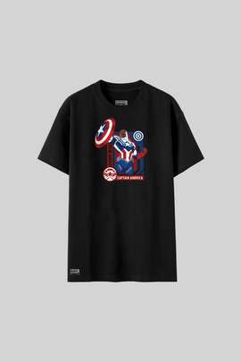 Áo thun Relaxed Fit 84RISING Marvel Captain America - Sam Wilson - undefined