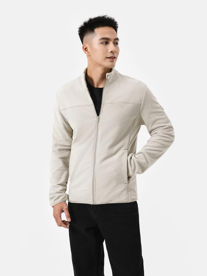 Áo khoác nỉ giả lông Fullzip Fleece - undefined