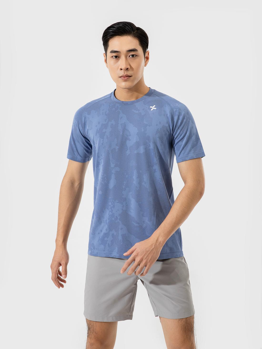 Áo thun thể thao Jacquard Seamless - undefined