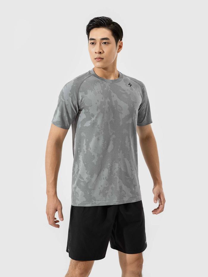 Áo thun thể thao Jacquard Seamless - undefined