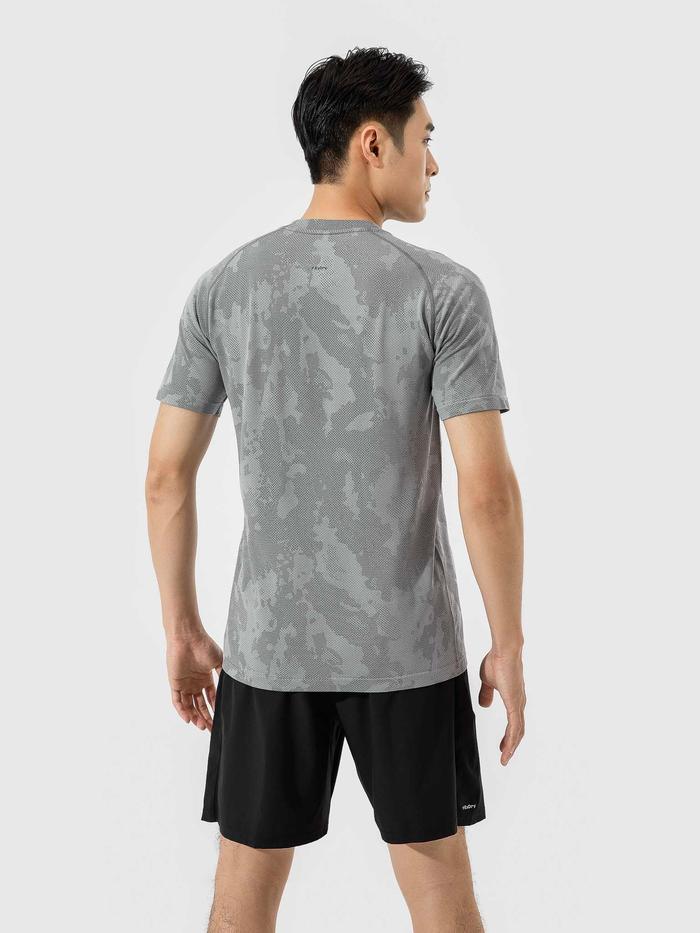 Áo thun thể thao Jacquard Seamless - undefined