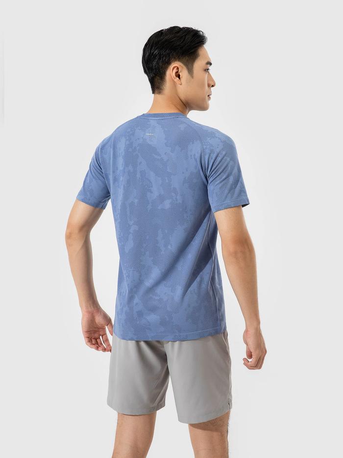 Áo thun thể thao Jacquard Seamless - undefined