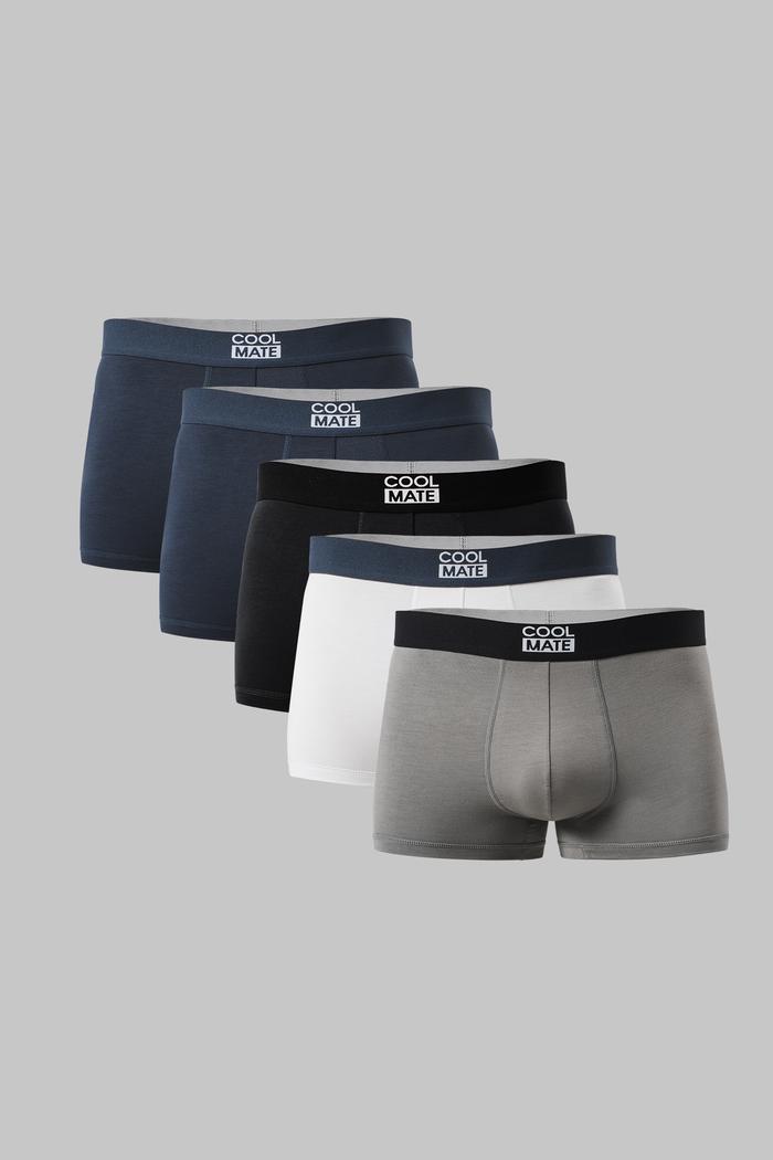 Combo 5 Quần Lót Nam Trunk Bamboo - undefined