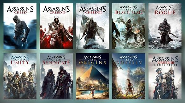 Cảnh game Assassin's Creed, thể hiện đồ họa và bối cảnh game