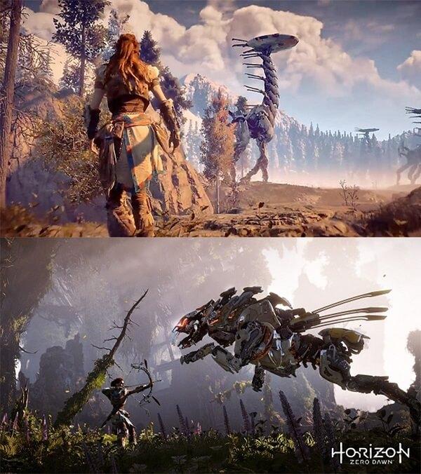 Ảnh chụp màn hình gameplay Horizon Zero Dawn