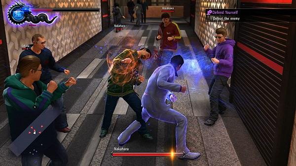 Ảnh chụp màn hình gameplay Yakuza 6: The Song of Life