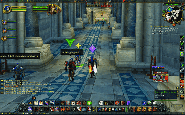 Ảnh chụp màn hình gameplay World of Warcraft