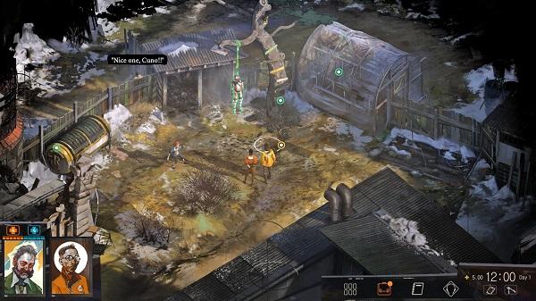 Ảnh chụp màn hình gameplay Disco Elysium