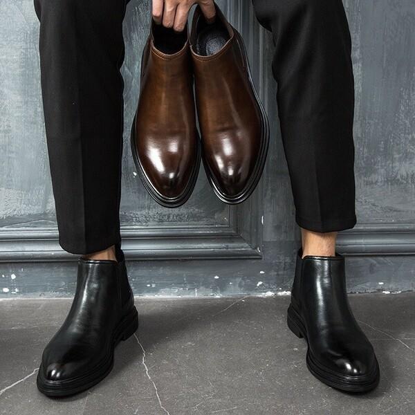 Cách chọn size giày Chelsea boots nam