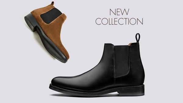 Chất liệu da giày Chelsea boots nam