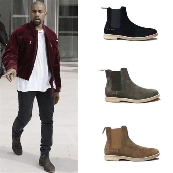 Giày da lộn Chelsea Boots