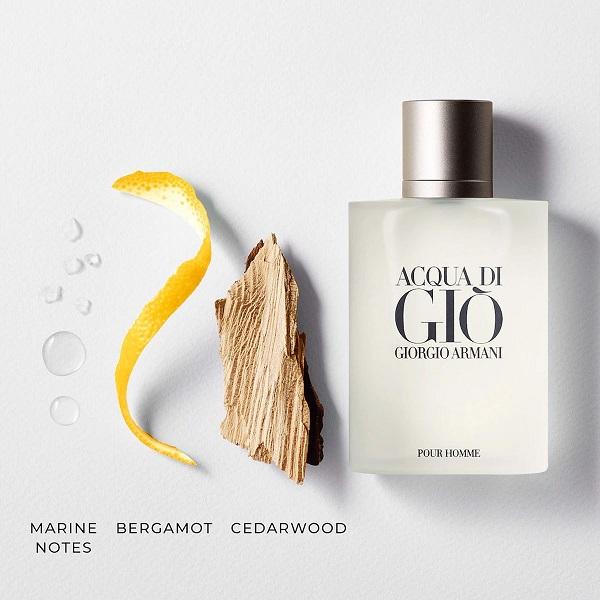 Giorgio Armani Acqua Di Gio như cơn gió nhẹ nhàng từ biển Địa Trung Hải thổi về