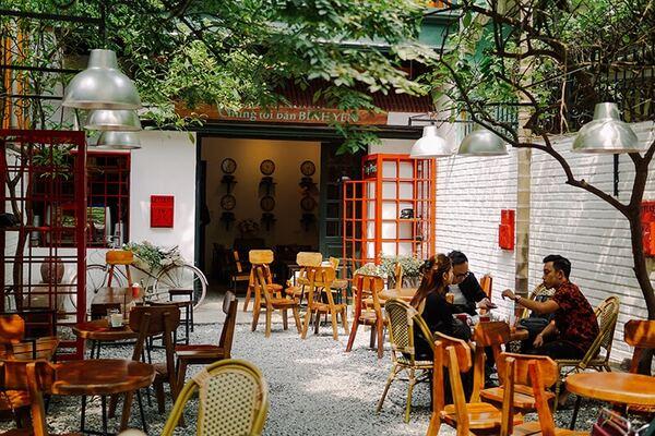 quán cà phê yên tĩnh Hà Nội 