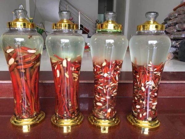 các loại rượu ngâm